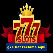 g7s bet reclame aqui